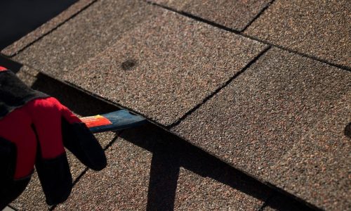 Shingle patching and re-roofing